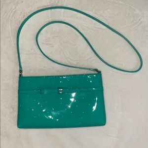 Teal Kate Spade crossbody bag perfect condition